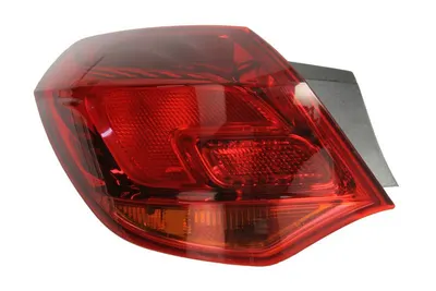 Stop tripla lampa spate stanga potrivit OPEL ASTRA HATCHBACK 2009-2015 - ( exterior , Semnalizator portocaliu, culoare sticla: rosu)
