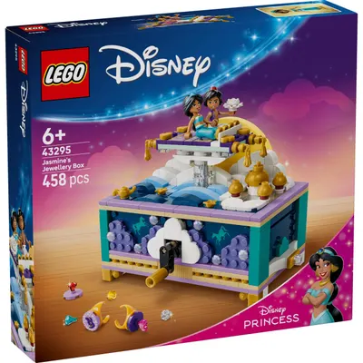 LEGO® Disney Princess - Cutia cu bijuterii a lui Jasmine (43295)
