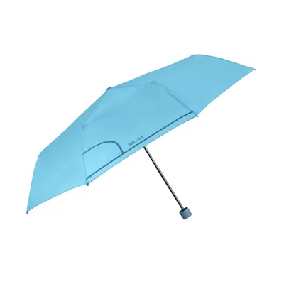Umbrelă mini Perletti bleu pentru doamne