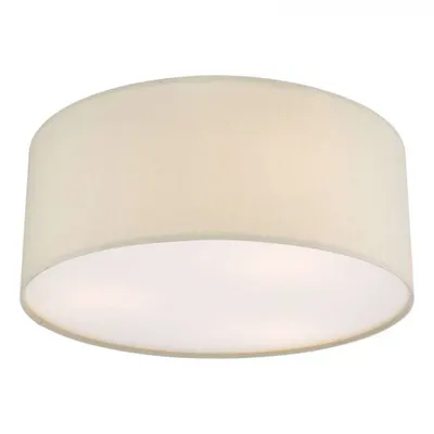 Lampa tavan Cierro 3 Light Flush Taupe With Diffuser 40cm