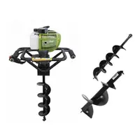 Motoburghiu Pamant Procraft GD62 - Putere 2.5 CP + 3 burghie 100, 150, 200 mm