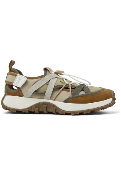 Pantofi sport cu decupaje Drift Trail Twins 209909 - Maro taupe/Maro taupe deschis