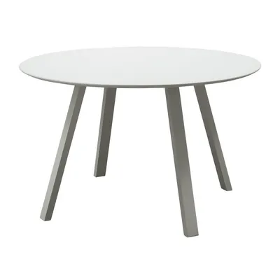 Masă de grădină rotundă din metal ø 120 cm Auke – WOOOD