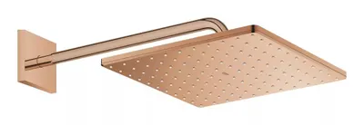 Dus fix Grohe Rainshower 310 Cube, 26564DA0, montare pe perete, 310 mm, 1 functie, Cupru lucios