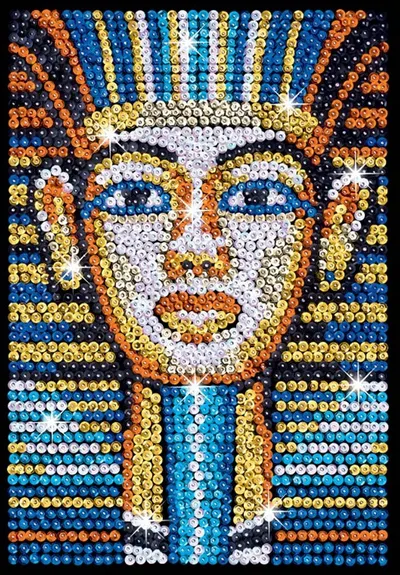 Sequin Art - Artă cu paiete, Tutankhamon