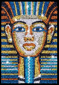 Sequin Art - Artă cu paiete, Tutankhamon
