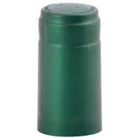 Capison verde PVC pentru sticle de vin - Default Title