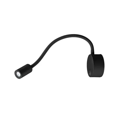 Corp iluminat de perete, aplica, DIO FLEX PLATE display lumini, LED-negru interior montat pe suprafata de perete lumina, negru, 4000K