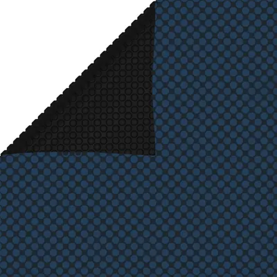 Gossi folie solara piscina, plutitoare, negru/albastru 549x274 cm pe