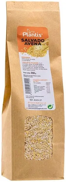 Plantis Tărâțe de ovăz, 350 g, Artesania Agricola