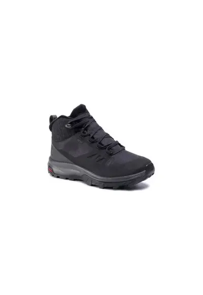 Bocanci trekking dama 207228566 - Sintetic - Negru - Negru