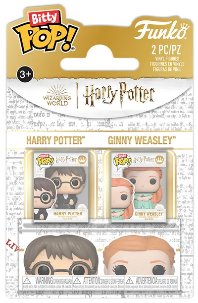 Set de figurine mini Funko Bitty POP! Movies: Harry Potter - Harry Potter & Ginny Weasley