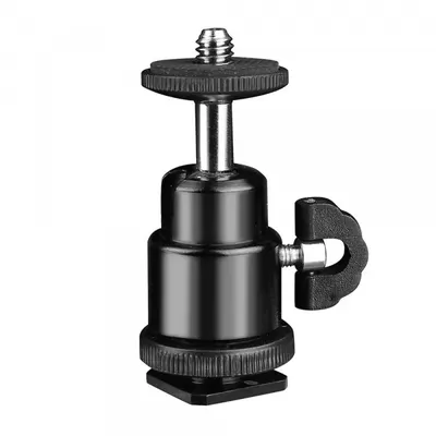 Adaptor Patina Cold Shoe - 1/4inch Techsuit BH-2, Negru
