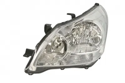 Far stanga (H11 HB3 PY21W W5W, electric, cu motoras, fundal cromat, fundal transparent) TOYOTA VERSO 2009-2012