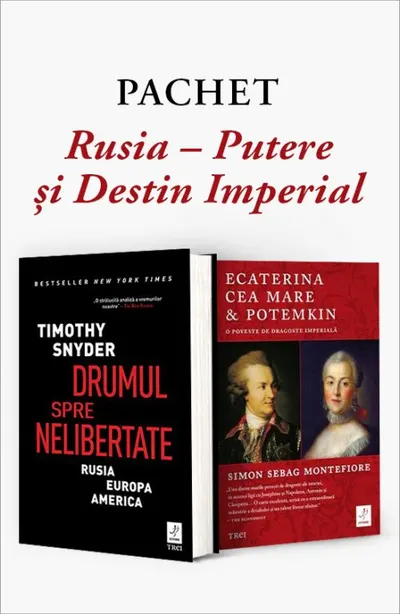 Pachet Rusia – Putere și Destin Imperial. Drumul spre nelibertate/Ecaterina cea Mare &amp; Potemkin