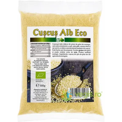 Cus Cus Alb Ecologic/Bio 500g
