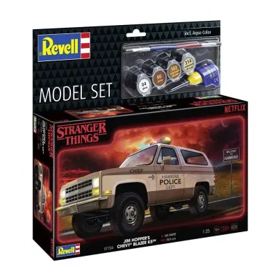 Set de Constructie Revell Stranger Things - Chevrolet K5 Blazer