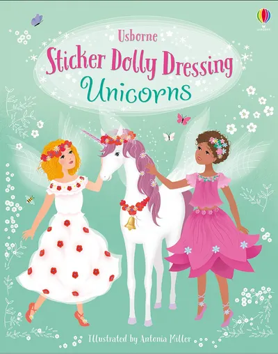 Sticker Dolly Dressing: Unicorni