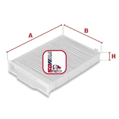 Filtru, aer habitaclu SOFIMA S 3107 C