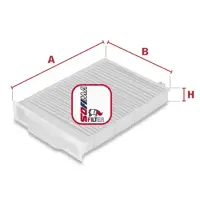 Filtru, aer habitaclu SOFIMA S 3107 C