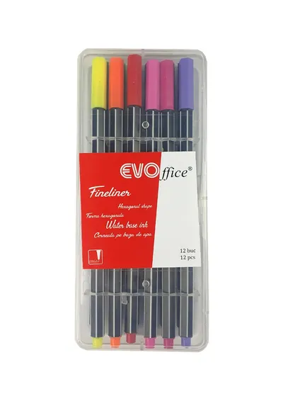 Liner 0.4mm, 12buc/cutie, forma hexagonala, plastic