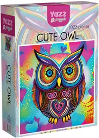 Puzzle Yazz Puzzle din 1023 piese - Bufniță drăguță