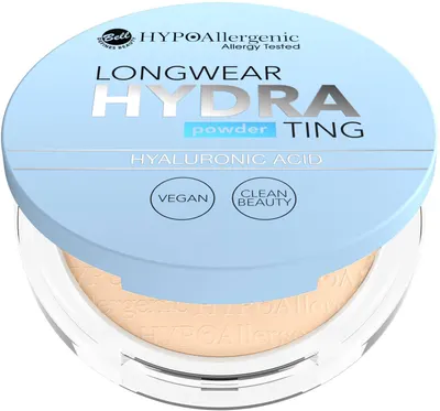 Bell HYPOAllergenic Pudră hidratantă de lungă durată Longwear, 01, 5 g