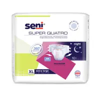Scutece pentru adulti Super Quatro Extra Large, 10 bucati, Seni
