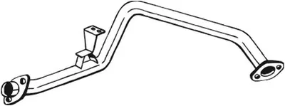 Teava evacuare mijloc TOYOTA LAND CRUISER 2.4D intre 1985-1990