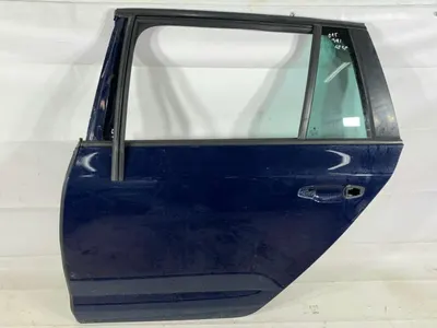 Portiera usa stanga spate culoare albastru - lf5a Skoda Octavia 3 facelift (2017-2019)