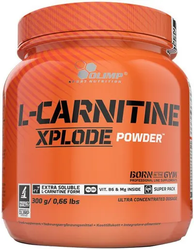 L-Carnitine Xplode, cireașă, 300 g, Olimp