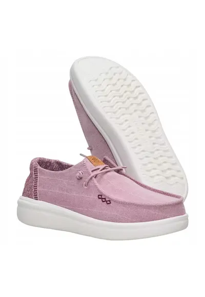 Femei - Wendy Rise Chambray Grid - textil - roz mov - Lila
