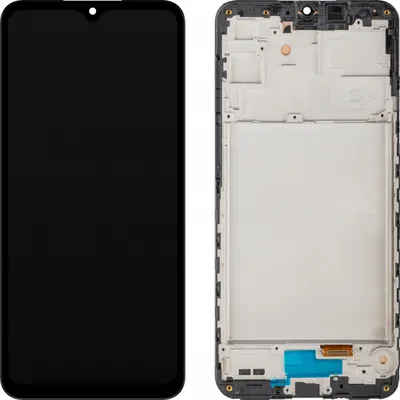 Display cu Touchscreen MP compatibil cu Samsung Galaxy A16 5G A166, cu Rama, Negru