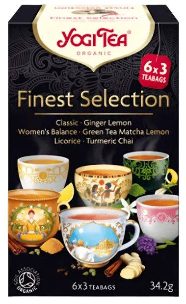 Ceai ayurvedic Seleție specială, 18 pliculețe, Yogi Tea