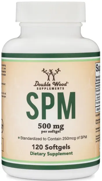 SPM, 500 mg, 120 capsule, Double Wood