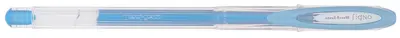 Roller cu gel Uniball Signo Noble Metal – Albastru, 0.8 mm