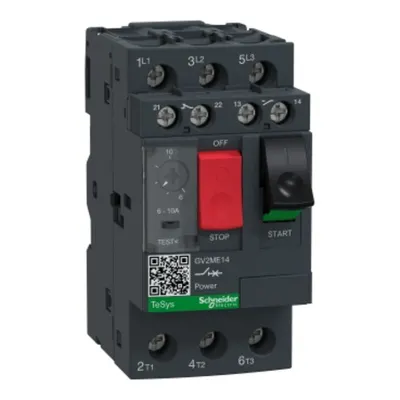 Intreruptor Motor Gv2-Me - 6 - 10 A - 3 3D, Unitate De Declansare Termo-Magnetic