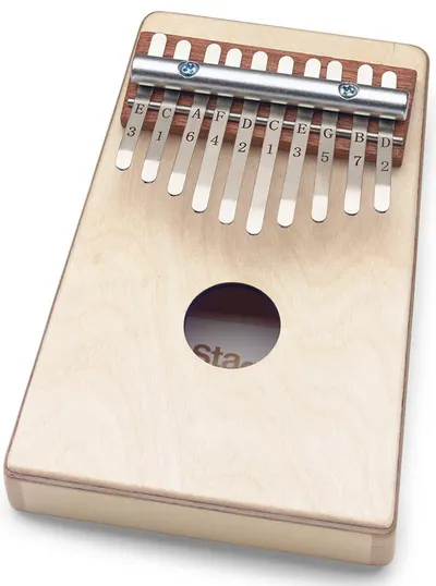Stagg kalimba pentru copii - KALI-KID10-N, 10 clape, naturală