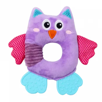 Pawise Jucarie Plus in Forma de Bufnita, 16 cm
