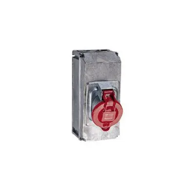 Priza aparenta Hypra - IP44 - 380/415 V~ - 63 A - 3P+N+E - metal