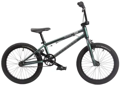 BMX copii aluminiu BLAZE AL verde 18 inch 9,3kg ușor robust