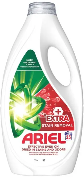 Detergent lichid Ariel - Extra+ Stain Removal, 35 spălări
