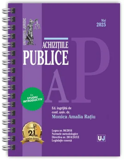 Achizițiile publice: Mai 2025 - Hardcover - Monica Amalia Raţiu