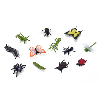 Set 12 mini figurine, Mojo, Insecte si Paianjeni