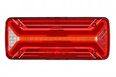 Stop spate dreapta ECOLED II (LED, 10 30V, cu intermitent, cu far de ceata, lumina de marsarier, cu stop, lumina de parcare, reflector, dynamic indicator, conector: AMP 7PIN Bayonet)