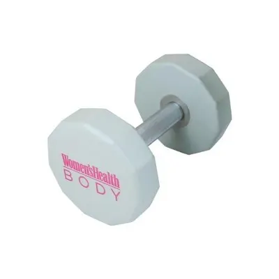 Gantera neopren, roz/gri, 7.5 KG, Lukadora