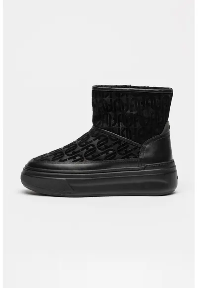 Ghete slip-on Nuage - Negru/Negru stins