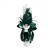 Lumanare Botez Ingeras - Verde