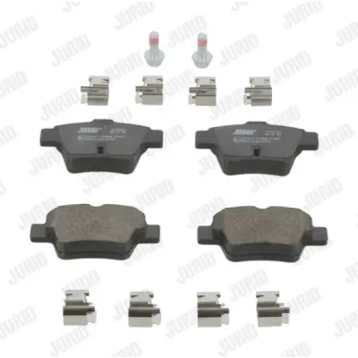 Set placute frana, frana disc JURID 573235J