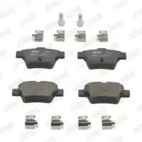 Set placute frana, frana disc JURID 573235J